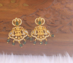 CZ Stone Temple Beads Necklace Set T2227