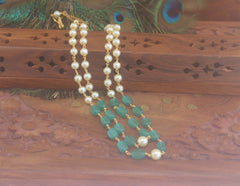Stylish Pearl Beads Necklace T2211