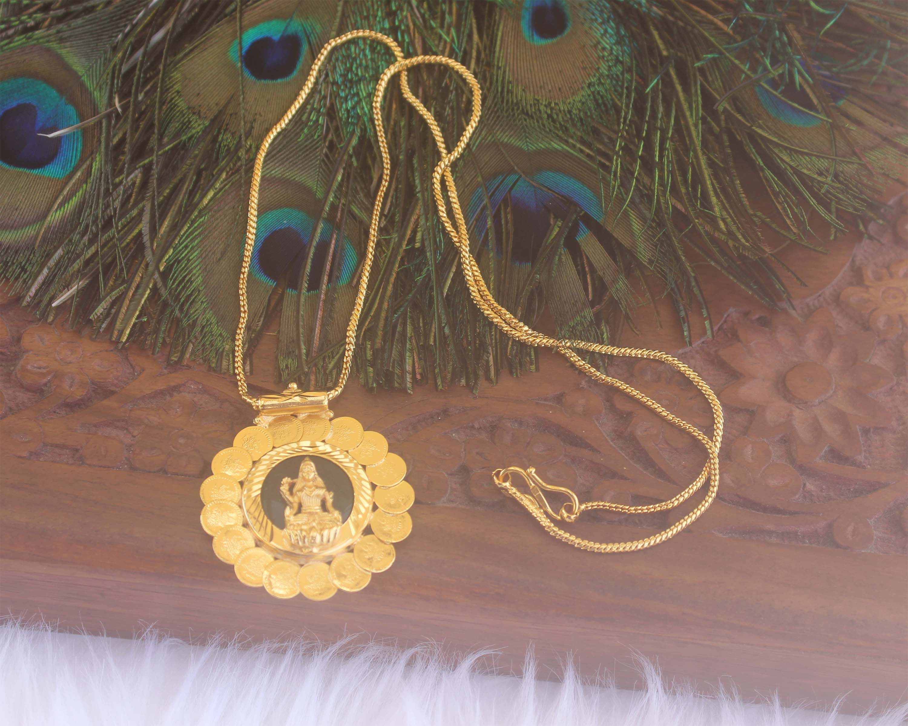 Kerala Traditional Lakshmi Palakka Necklace T2240