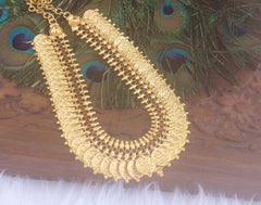Kerala Traditional Kasu Stone Necklace T2299