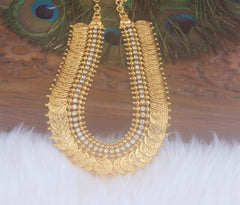 Kerala Traditional Kasu Stone Necklace T2300