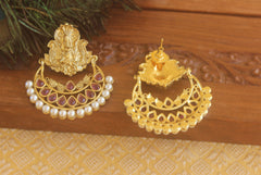 Temple style Big earrings Tanvi1129