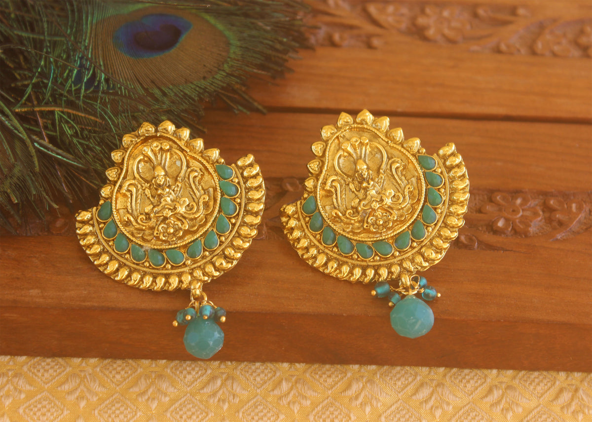 Temple style Big earrings Tanvi1128