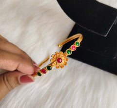 Matte Finish Multi Color Stone Kada T3122