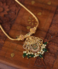 Gold plated Temple  necklace Tanvi1174