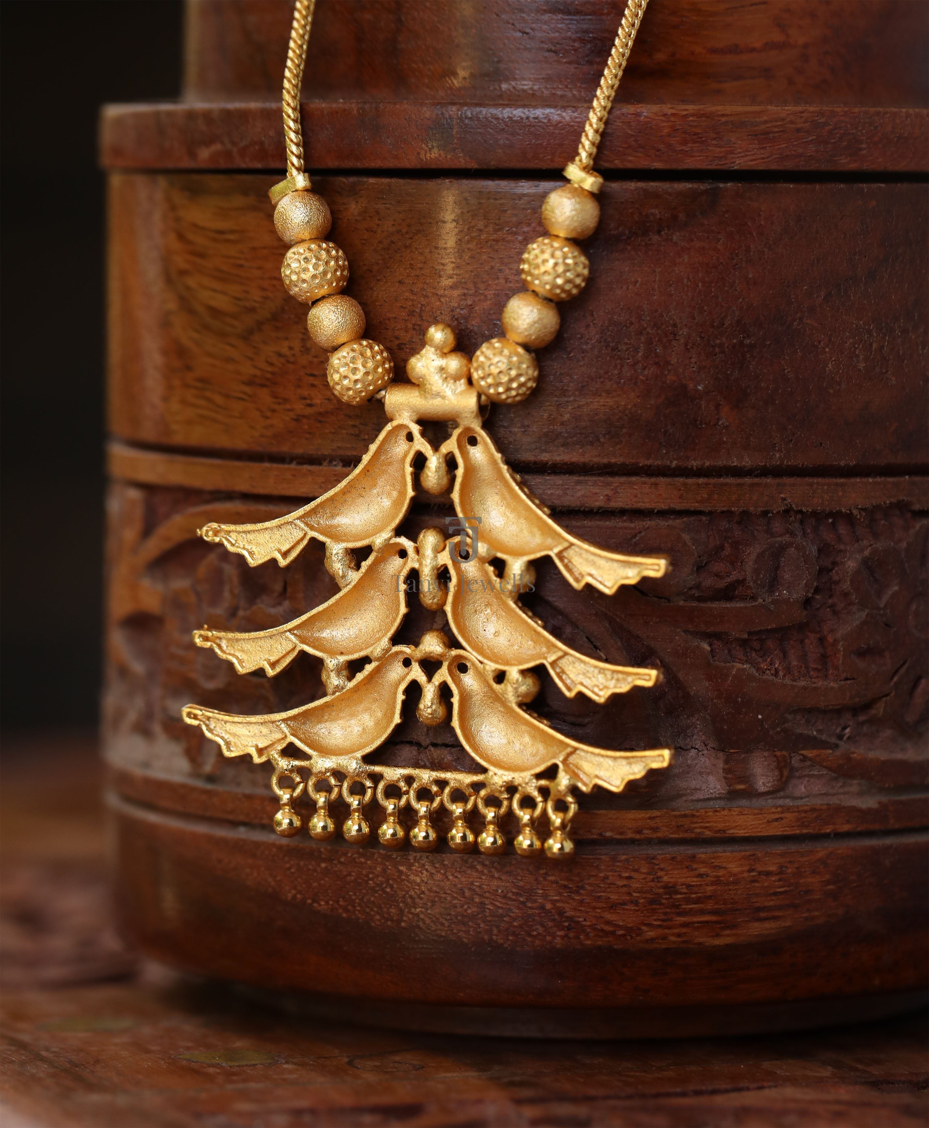 Gold plated necklace Tanvi1172