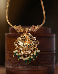 Gold plated Temple  necklace Tanvi1174