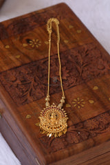 Gold plated Kathakali necklace Tanvi1181