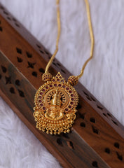Gold plated Kathakali necklace Tanvi1179