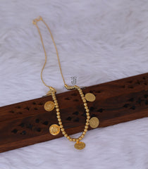 Gold plated Coin necklace Tanvi1182