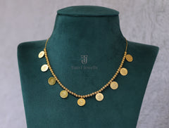 Gold plated Coin necklace Tanvi1182