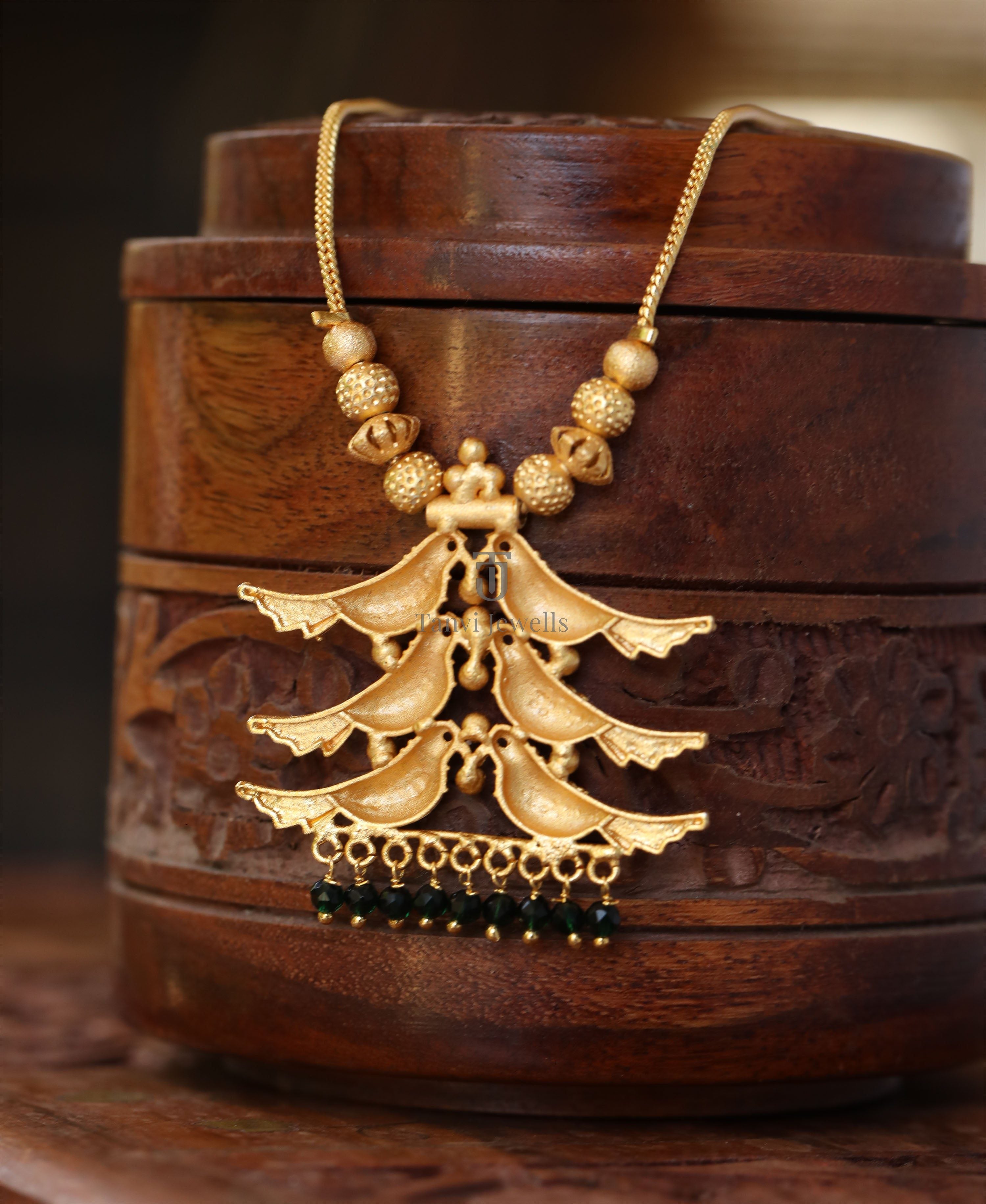 Gold plated necklace Tanvi1171