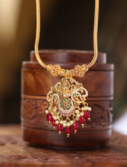 Gold plated Temple  necklace Tanvi1173