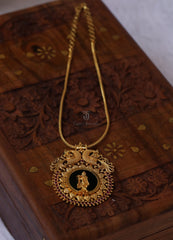 peacock krishna kerala style necklace Tanvi1180